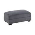 thumbnail image 6 of Contemporary Modular Sectional Sofa Dark Gray Corduroy Upholstered 6pc Living Room Set LAF and RAF Chairs Armless Chairs Ottomans, 6 of 10