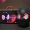 thumbnail image 2 of Hero Helmet Electric Role-Playing Halloween Mask with Movable Eyes and LED Lights – Remote Control Ring, Fun Gift for Men,Collectible Real-life Helmet for Costume Christmas Birthday Cosplay Party, 2 of 11