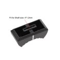 thumbnail image 3 of Unique Bargains Straight Slide Potentiometer Flat push Knob Insert Shaft 4x1.2mm Black 10pcs, Plastic, 3 of 4