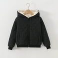 thumbnail image 5 of Kogui Boy Puffer Coat Toddler Thickend Winter Coat, Warm Padded Hooded Puffer Jacket Outerwear 3T 4T (Black,3-4 Years), 5 of 6