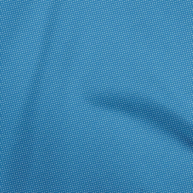 blue color dress material oneOone Viscose Chiffon Fabric Dot Fabric Print Fabric By The Yard 42 Inch Wide SUMMER 26