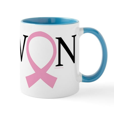 

CafePress - I Won Breast Cancer Mugs - 11 oz Ceramic Mug - Novelty Coffee Tea Cup