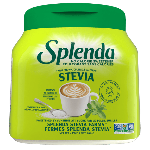 Édulcorant Splenda sans calories au stévia