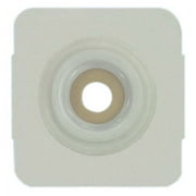 Securi-T USA Extended Wear Convex Pre-Cut 1-1/8" Wafer White Tape Collar (4" x 4")