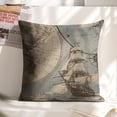 thumbnail image 5 of map ship wallpaperLinen toss pillowcase decoration pillowcase gifting preferred 24x24 inch cushion cover 2 sets sofa pillowcase sofa bedroom living room car, 5 of 7