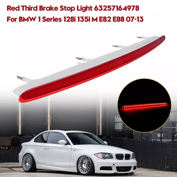 Red Third Brake Stop Light 63257164978 For BMW 1 Series 128i 135i M E82 E88 07-13