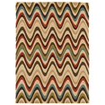 thumbnail image 1 of Linon Trio Mouszi Tapis en Polyester Tufté à la Main 1 Pieds10"x2'10 Pouces en Brun Sable, 1 of 6