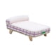 thumbnail image 2 of Cama elevada para gatos, cojín para perrera, nido lavable, cojín para mascotas con colchón extraíble, para sofás, sofás de interior y exterior, sillas violeta y, 2 of 8