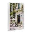 thumbnail image 2 of Stupell Industries Traditional Streetside Cafe Terrace with Ivy White Framed Giclee Art, 20 x 30, by Petals Prints Design, 2 of 8