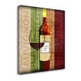 thumbnail image 2 of Tangletown Art, 29 x 29 "Wine Patter " by Lisa Wolk, Gallery Wrap Canvas Art pri, 2 of 2
