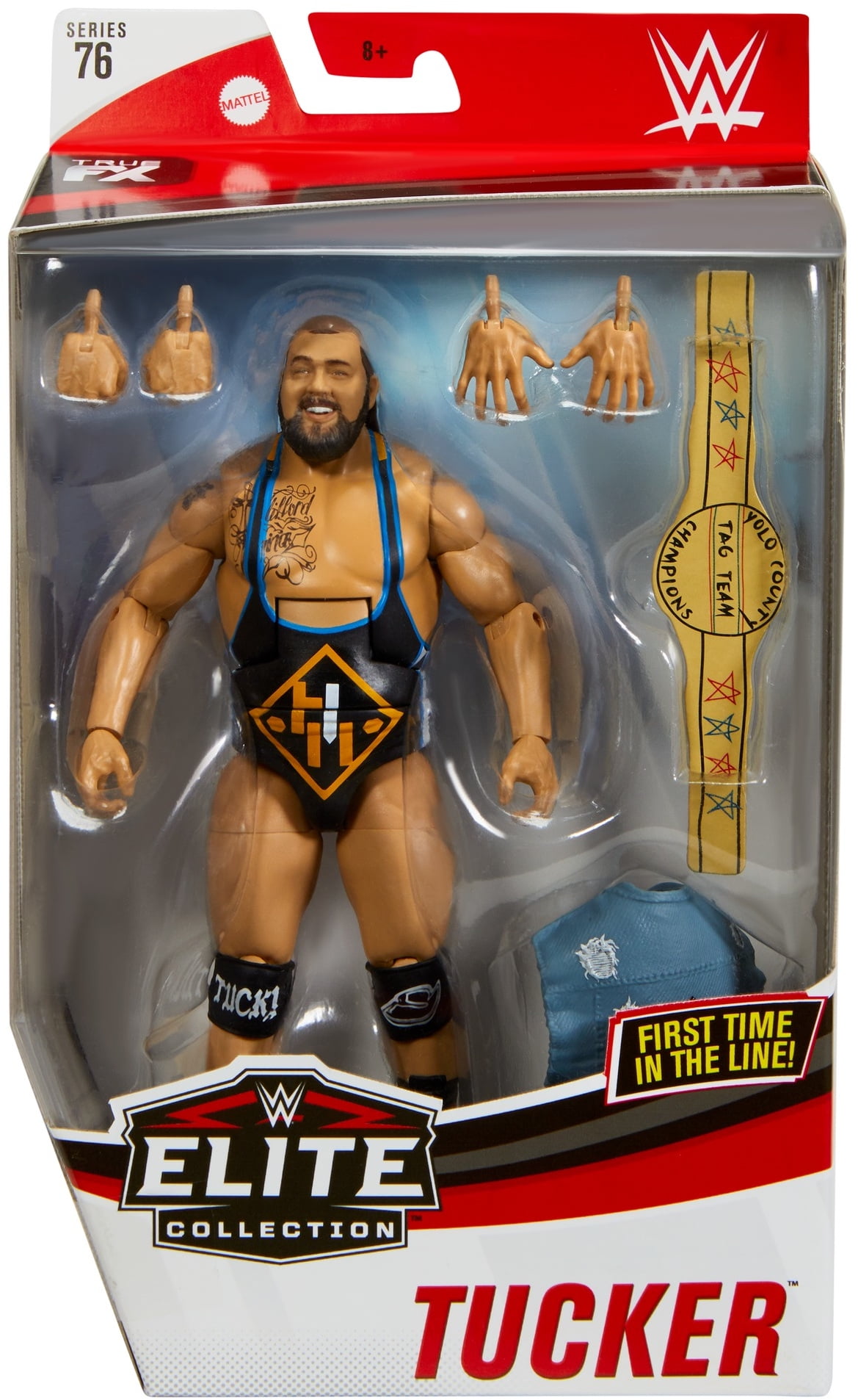 WWE Tucker Elite Collection Action Figure