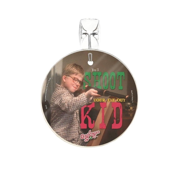 A Christmas Story (Shoot Your Eye Out) StarFire Prints™ Glass Art SPCIR508