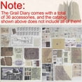 thumbnail image 4 of Diario del Grial Diario de Indiana, Diario del Grial de Indiana, Accesorios del Diario del Grial de Indiana, Diario de Vintage, 4 of 5