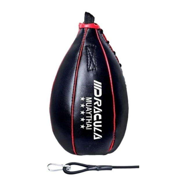 Bola de boxeo Bolsa de boxeo, equipo colgante Bolso de bolso de bolsa de bolsas Bola de velocidad para entrenamiento de karate Agilidad de de Negro