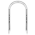 thumbnail image 3 of Arc Roof Wrought Iron Arch Plant Climbing Frame, 3 of 12