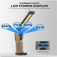 thumbnail image 4 of QINXIN Cob Folding Work Light Double-sided Strong Light Emergency Flashlight Inspection Lamp With Strong Magnets, 4 of 7