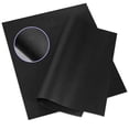 thumbnail image 3 of 4 Piezas de Estante de Horno Negro Protector de Estante de Silicona + 2 Piezas de Revestimiento Antiadherente para Horno para Mantener el Horno Limpio y Protegido, 3 of 9