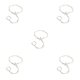 thumbnail image 1 of Qarigey Anklets Sea Star Pearl Crystal Foot Ring Hanging Chains Mittens Girls Wedding with Decor Pendent Bracelets Finger Toe Type2 NO2 Qarigey CBP461803, 1 of 4