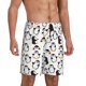 thumbnail image 2 of Fotbe whiter cute penguin Pantalones Cortos de Pijama para Hombre, Ropa de Dormir, Pantalones de Pijama Cortos para Hombre-Large, 2 of 6