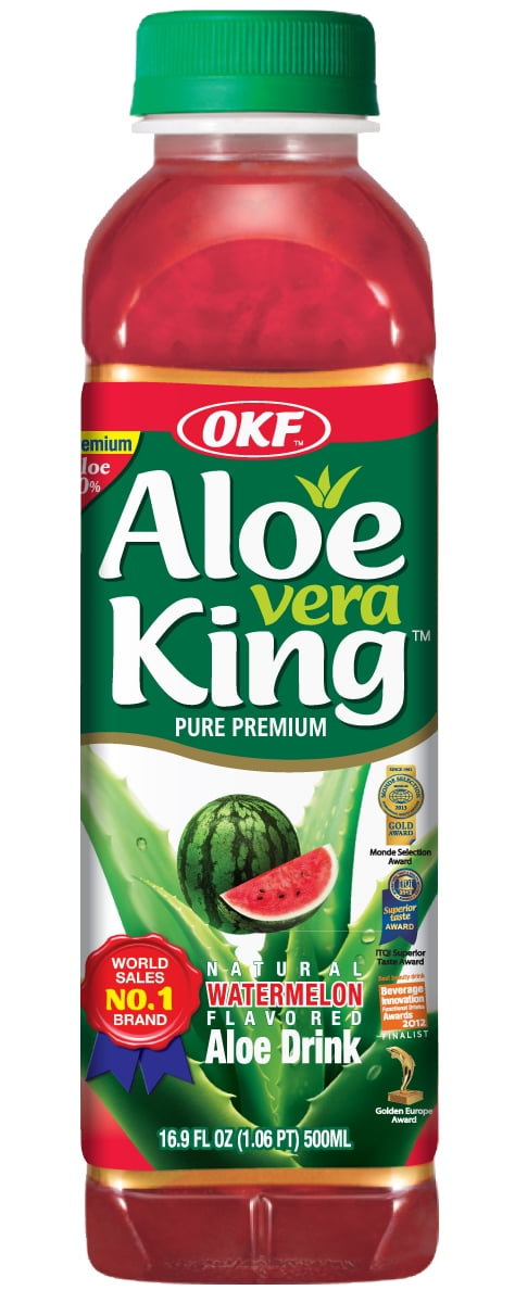 OKF Aloe Vera King (Watermelon) - 500ml/ 20 - Walmart.com - Walmart.com