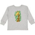 thumbnail image 3 of Inktastic Giraffe Silhouette Boys or Girls Long Sleeve Toddler T-Shirt, 3 of 5