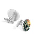 thumbnail image 3 of Seagull Elegant Silver Jewelry Cufflink Set for Men, Made of Stainless Steel, Suitable for Formal Attire, Ideal for Weddings and Business Meetings, 3 of 6