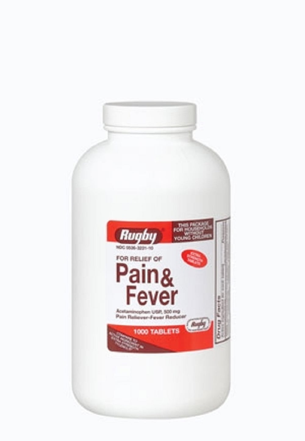 009RGRX RUGBY APAP XSTR 500MG TABLET ACETAMINOPHEN500 MG White 1000