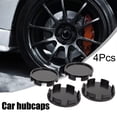 thumbnail image 3 of Soumake 4 Pcs Hubcaps 58mm Outer Diameter 56mm Inner Diameter Car Wheel Center Hub Caps Easy Install Universal Tire Rim Cap Covers, 3 of 7