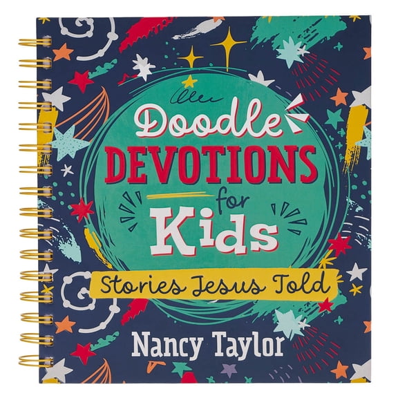 Doodle Devotions for Kids Spiral (Hardcover)