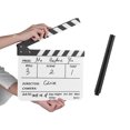thumbnail image 1 of Clapper, Film Marker Pen Stick Slate With Marker Scene Clapper Slate Tv Cut Scene Pen Stick White Movie Tv Cut With Marker Pen Film Clapd Movie Ainn Zdhf, 1 of 6
