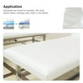 thumbnail image 3 of 90pcs Disposable PE Film Bed Covers for Bedsheets Transparent Protective Sheets, 3 of 7