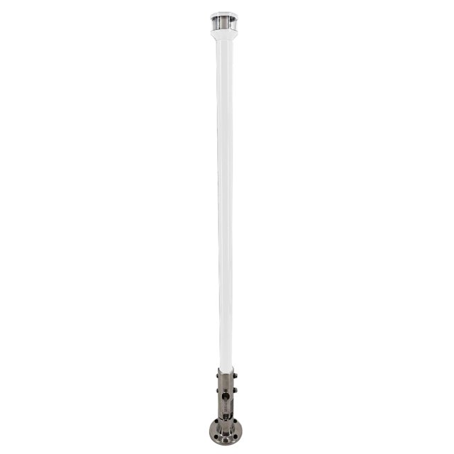 Faro plegable Seaview 36 con base de acero inoxidable 316
