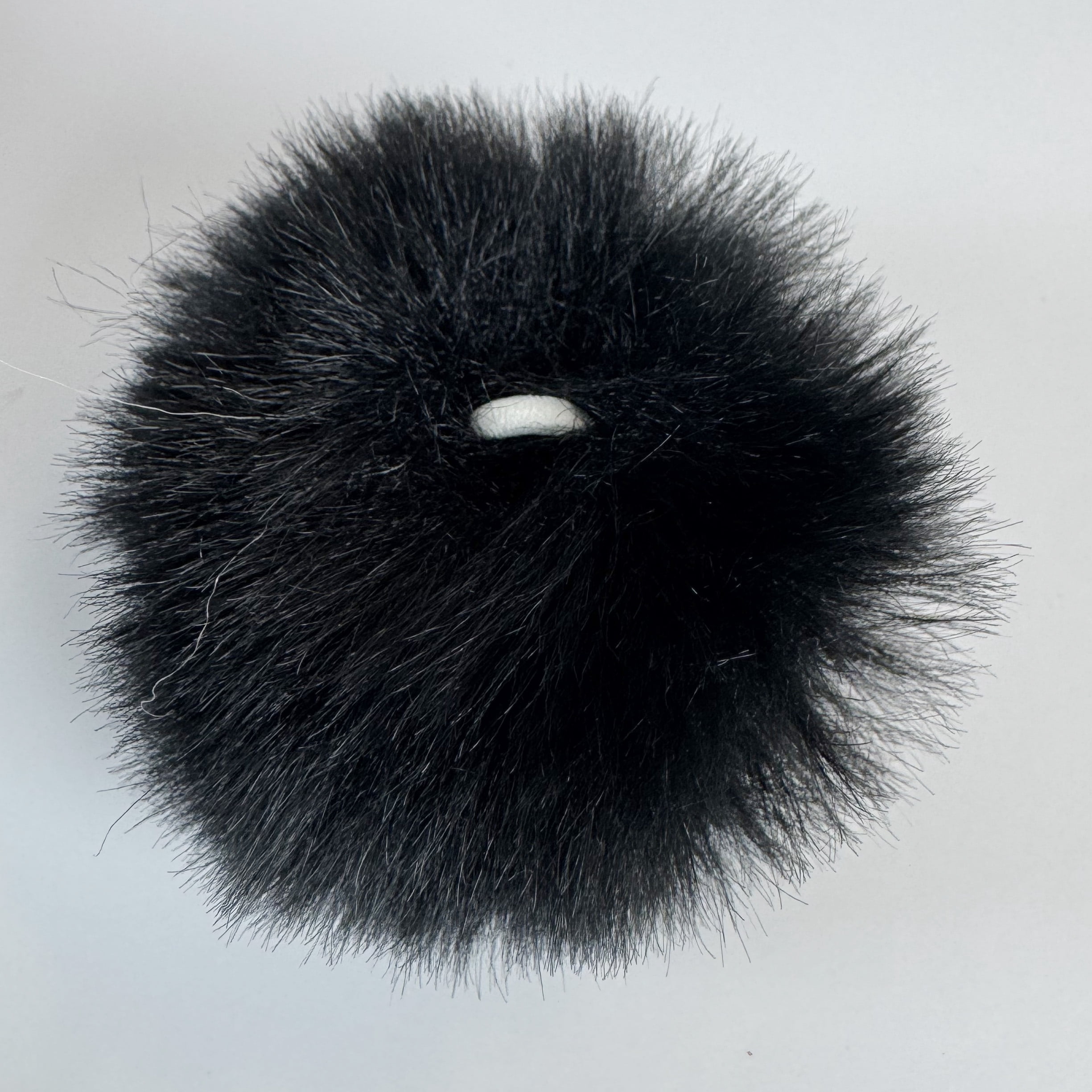100pcs Faux Fur Pom Poms Balls with Elastic Loop, 2.4 Inch (6cm) Fluffy DIY Pompoms for Keychain, Hats, Shoes, Scarves and Bag Accessories, 10 Colors (10pcs Per Color)