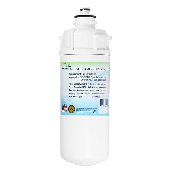 Swift Green Filters SGF-96-10 CTO Replacement Water Filter for Everpure EV9617-05- 1 Pack