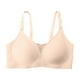 thumbnail image 5 of Brasier Tela de Mantequilla Sujetador Push up sin Aros para Mujer, Talla Grande, Escote En V Profundo, Suave, sin Costuras, Fino, para Pecho Grande y Pequeño Extra Grande, 5 of 5
