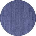 thumbnail image 1 of Ahgly Company Indoor Round Abstract Blue Modern Area Rugs, 8' Round, 1 of 4