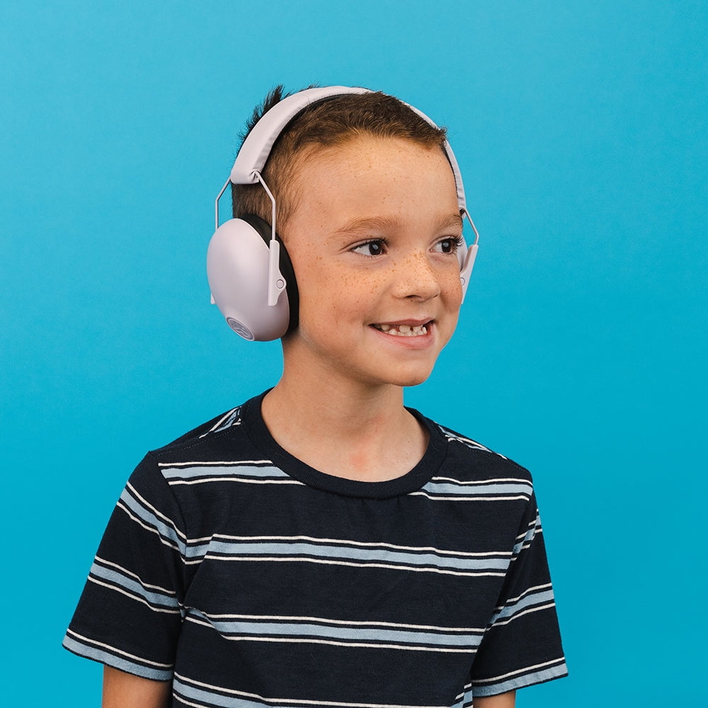 JLab JBuddies Protect Kids Hearing Protection Earmuffs, Noise Reduction, Lilac