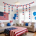 thumbnail image 4 of Linnome Independence Day Paper Streamer Colorful Festival Ribbon for Home Party Patriotic Scene Layout Decor, 4 of 9