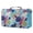Blue Leaves, variant on 300-Slot Large Capacity Colored Pencil Case with Zipper Closure, Floral Polyester Artist Organizer Storage Bag for Art Studio Home Office