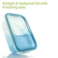 thumbnail image 4 of (3 pack) Snapware Total Solution Glass 4-Cup Square with Lid, A Practical Choice for Dry Goods and Bulk Ingredients, 4 of 7