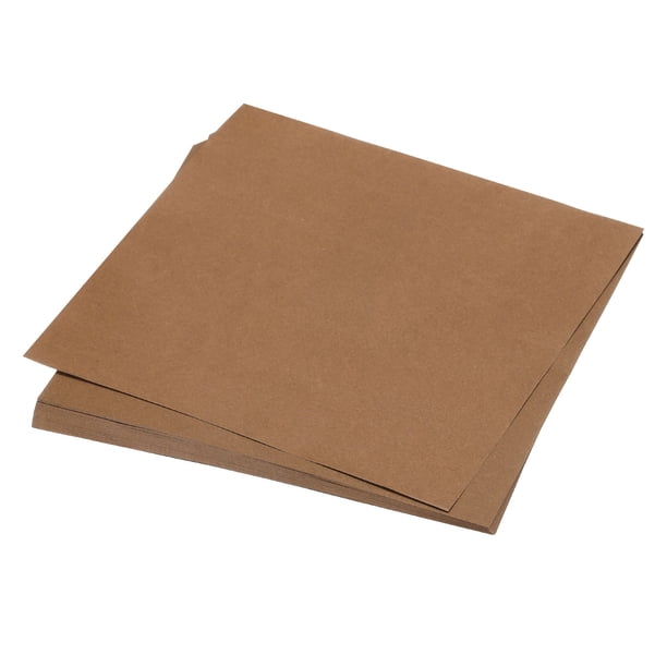 25 hojas de papel origami de doble cara color marrón claro de 6x6 pulgadas para proyectos de arte y manualidades, principiantes, regalos