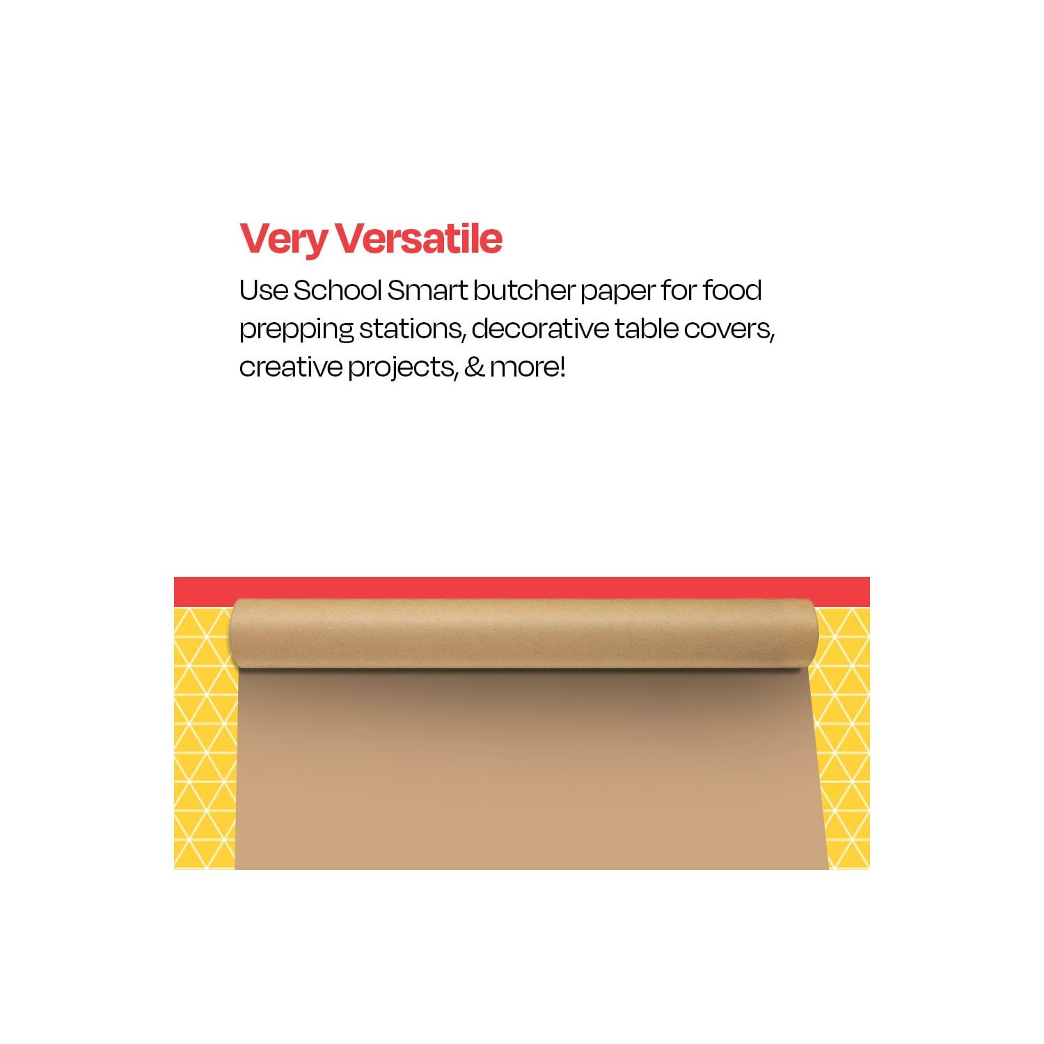 Butcher Kraft Paper Roll, 50 lbs, 48 Inches x 1000 Feet, Brown