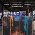 thumbnail image 3 of High Precision Body Weight Scale Smart Bathroom Scales with Large LCD Display(400lbs),Decorative for Bedroom-Beautiful Painting Of African Woman With Curly Hair, 3 of 4