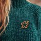 thumbnail image 2 of Broche de madera del patrón animal Broche de la solapa de la insignia de la forma animal de la historieta Broche estético de la insignia del perno del suéter Pin de la bufanda del chal Pin（2）, 2 of 7