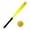 Yellow, variant on SIEYIO Soft Sponge Baseball Bat with Baseball for Kids Outdoor Indoor Batting Practice