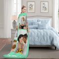 thumbnail image 6 of Custom Blanket with Photo Personalized Picture Text Blanket Customized Sofa Throw Blanket Personalized cobijas Funny Gifts for Valentines,Boyfriend,Dad,Mom,Friends,New Year,Birthday, 6 of 6