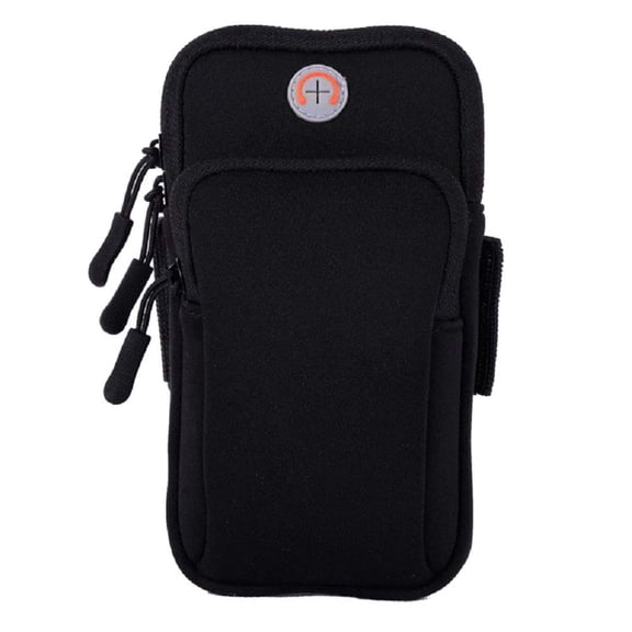 GASTROPOD Phone Holder Running Armband | for Iphone 17/16/15/14/13/12/11 Pro Max Xs Xr & Galaxy S26/S25/S24/S23 Ultra | Sport Gym Hiking Pouch Bag (Black)