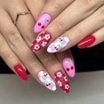 thumbnail image 1 of Press on Nail,Fake Nail Stick Glues on Nail False Nail Acrylic Nail Artificial False Nail for DIY Nail Art Designs, 1 of 4