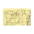 thumbnail image 3 of Historic State Map - Colville Indian Reservation Northern Counties - Hunt 1900 - 23 x 37 - Vintage Wall Art, 3 of 5