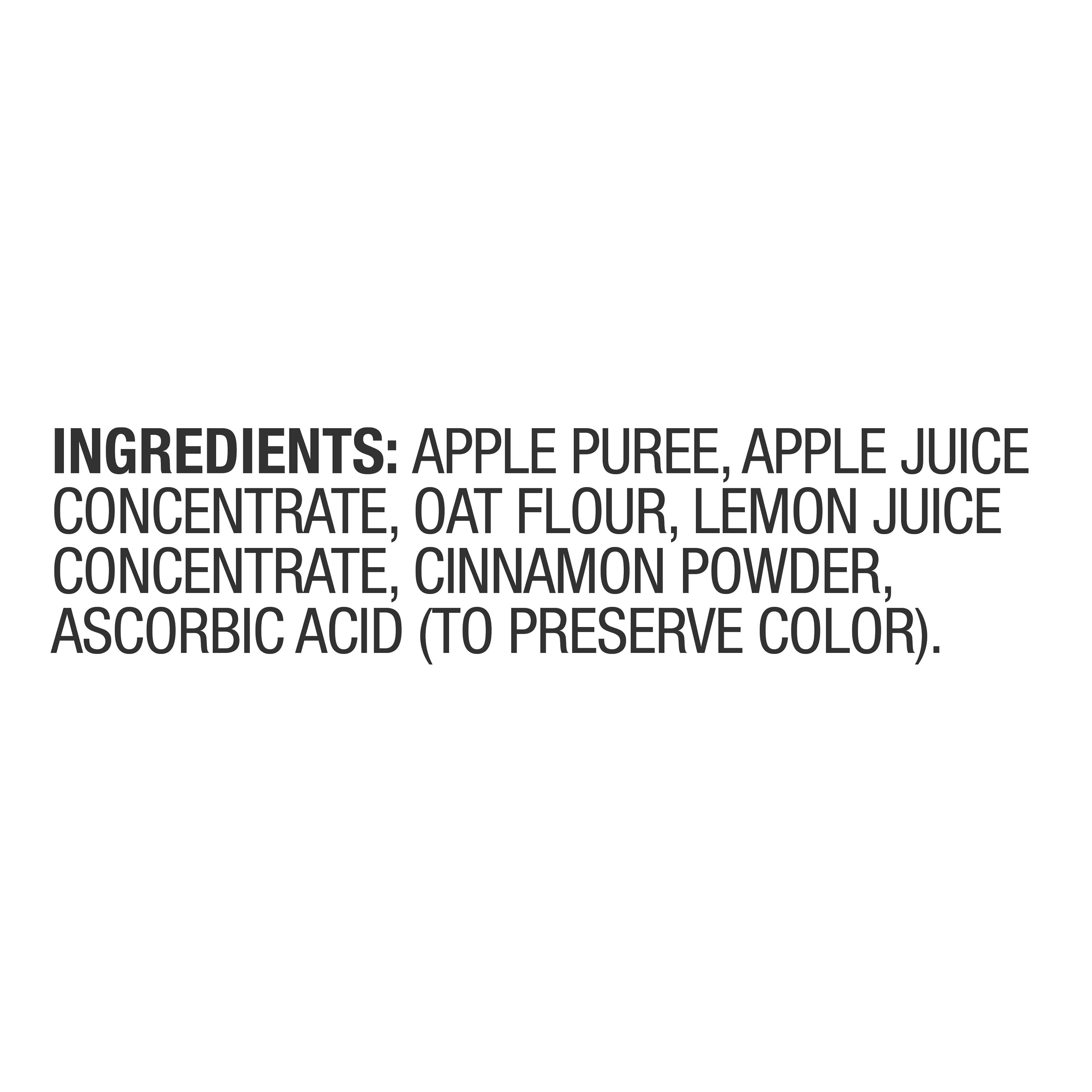 (6 pack) Parent's Choice Stage 2 Baby Food Apple, Cinnamon, and Oats Fruit and Cereal Puree, 4 oz Pouch